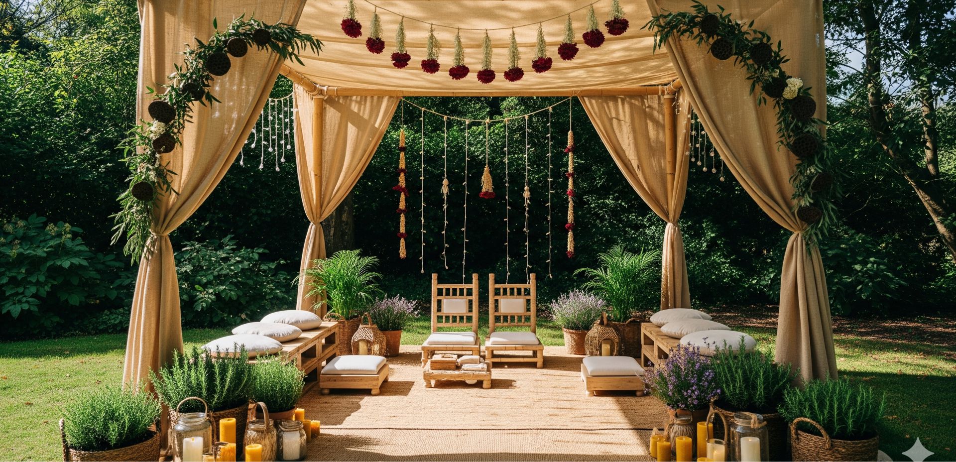 Eco-Friendly Mandap Decor