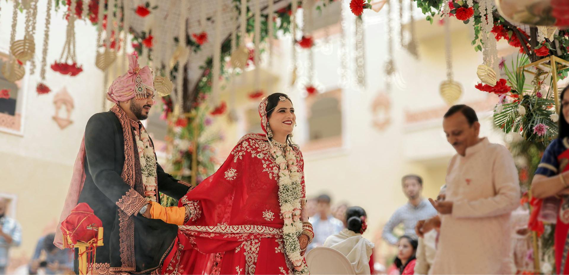 Elements of Floral Mandap Decor We Offer