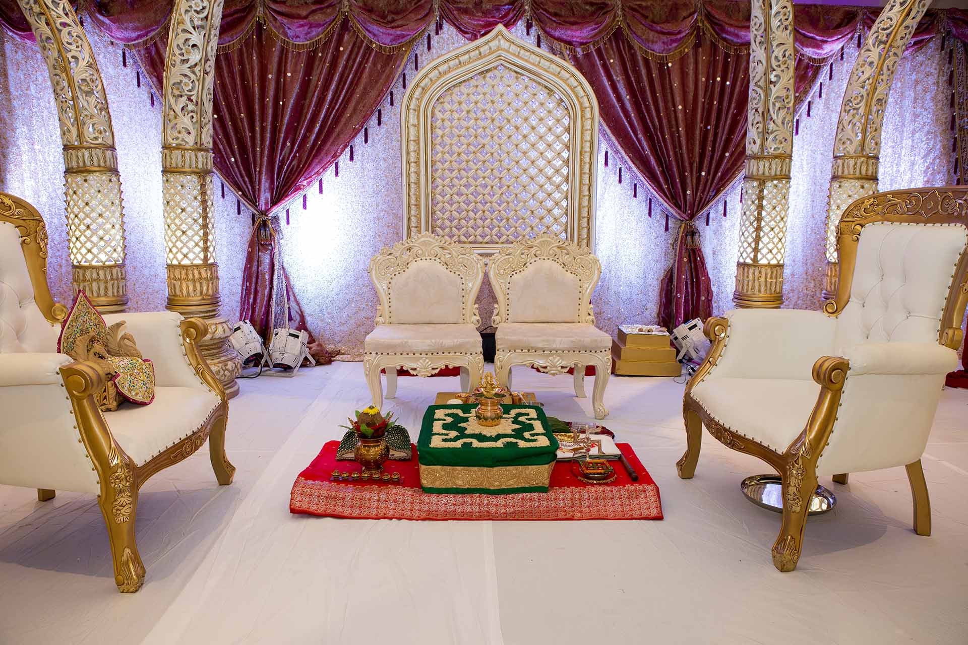 Our Modern Mandap Decor